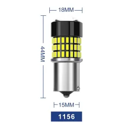 1156 BA15S P21W - BAU15S PY21W - T20 7440 - T20 7443 - LED Canbus - 78SMD - żarówka samochodowaT10