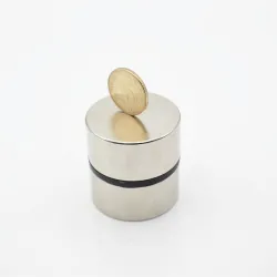 N52 - N35 - magnete al neodimio - tondo - 40 x 20mm - 2 pezzi