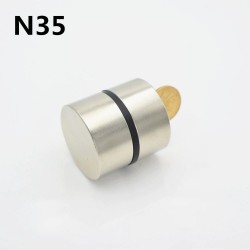 N52 - N35 - magnete al neodimio - tondo - 40 x 20mm - 2 pezzi