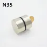 N52 - N35 - neodymium magnet - round - 40 x 20mm - 2 pieces