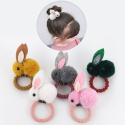 Elastyczna gumka do włosów z królikiemDzieci