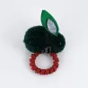 Banda de cabelo elástico com coelho
