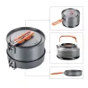 Camping - Utensili - Piatti - Set di pentole