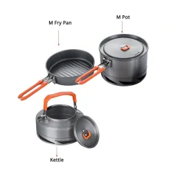 Camping - Utensils - astiat - Cookware Set