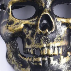 Maschere Teschi Veneziane - Halloween - Oro - Argento