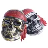 Venetian Skull masker - Halloween - guld - silver