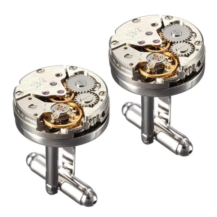 2Pcs - Cufflinks - mekaaninen - Unisex