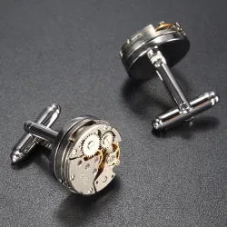 2Pcs - Cufflinks - mekaaninen - Unisex