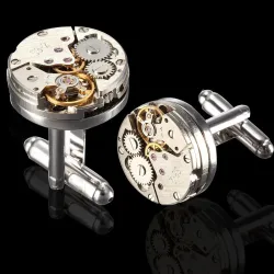2Pcs - Cufflinks - mekaaninen - Unisex