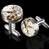 2Pcs - Cufflinks - Mécanique - Unisexe