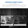 1080P - full HD camera met microfoon - autofocus - nachtzicht - bewegingsdetectieAudio Camera Video
