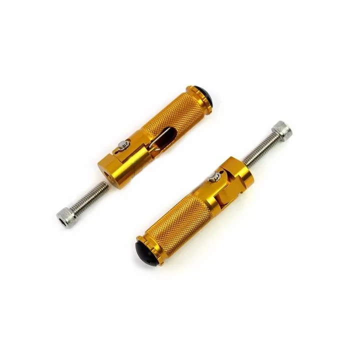 Universal Motorrad Klappfußstützen hinten Pedale 2 Stück - BMW Honda Kawasaki Yamaha