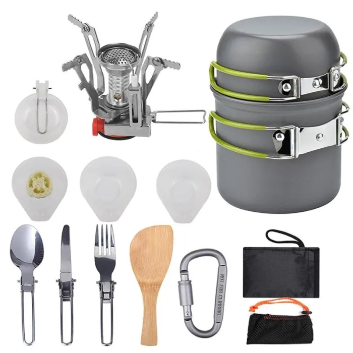 Utomhus - Picnic - Tableware - Camping Pot - Set