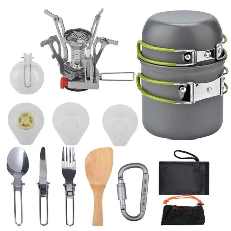 Utomhus - Picnic - Tableware - Camping Pot - Set