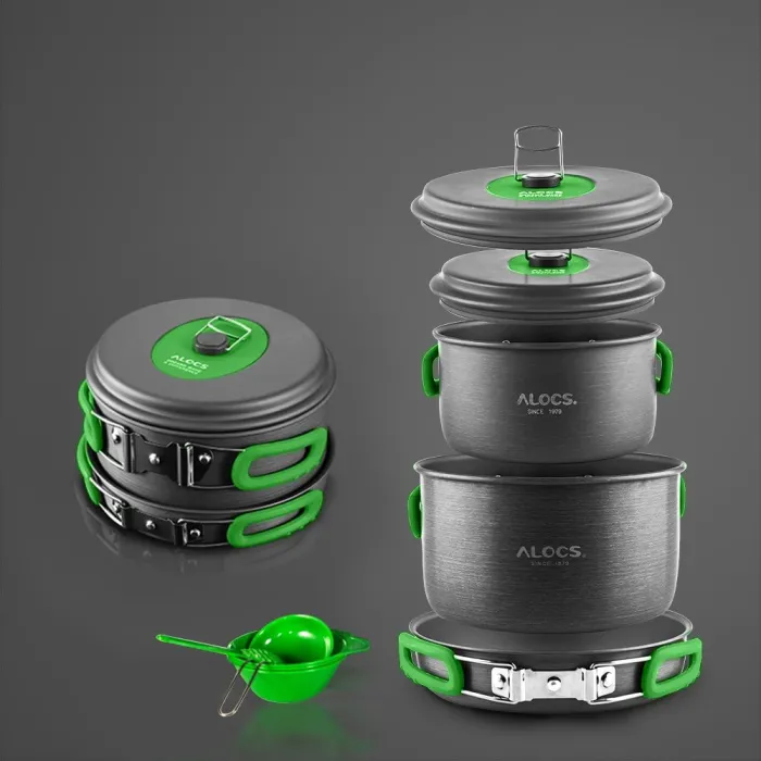 Herramientas de supervivenciaAl aire libre - Tableware Set - Pots - Camping - Cooking Cookware