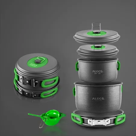 Outdoor - Set de table - Pots - Camping - Cooking Cookware