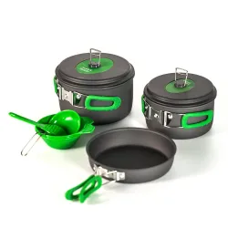Utomhus - Tableware Set - Pots - Camping - Cooking Cookware