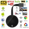 4K - TV Stick - HDMI - Media - Video Streamer - HD - Wireless - 5G - WiFi - Dongle Receiver - cromecast 3
