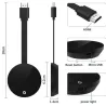 4K - TV Stick - HDMI - Mídia - Vídeo Streamer - HD - Wireless - 5G - WiFi - Dongle Receiver - cromecast 3