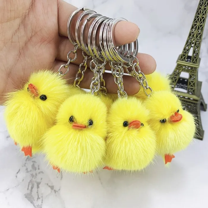 Yellow duck plushie - 1pc