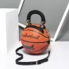 Basketformad - axelväska - kvinnor
