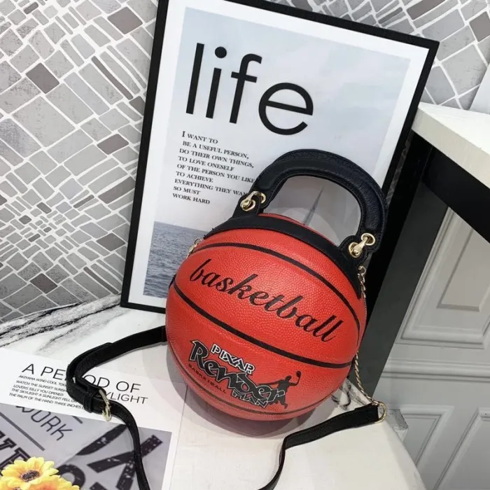Basketformad - axelväska - kvinnor