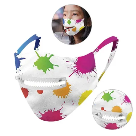 Tvätta - Skydd - Mask - Unisex - Återanvändbar - Zipper