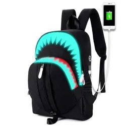 USB-laddning - Luminous Backpack - Shark