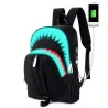 USB-laddning - Luminous Backpack - Shark