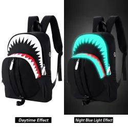 USB-laddning - Luminous Backpack - Shark