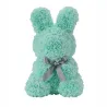Easter bunny made of infinity roses flowers - 45 cm