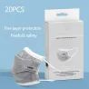 KN95 - maschere antibatteriche viso / bocca - 4-strato