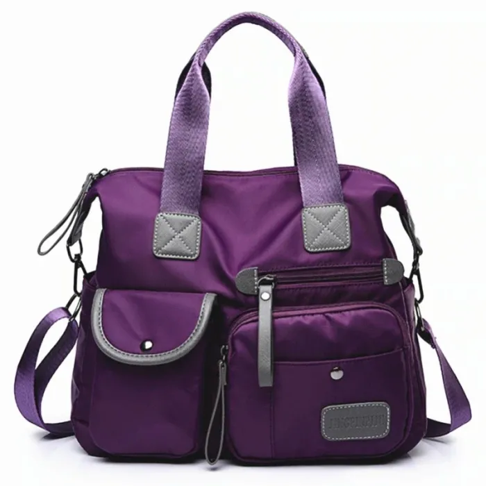 Vattentät nylon - crossbody - axelväska