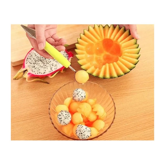 Cuchillos de cocinaFrutas creativas cuchillo de tallado - cuchara