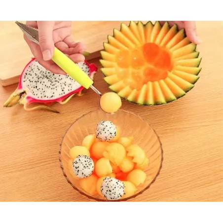 Creatief fruitmes - lepelKeukenmessen