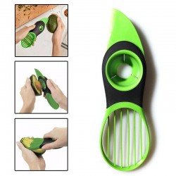 3 i 1 - avokado peeler - slicer - plastkniv