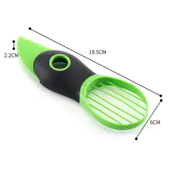 3 in 1 - avocado peeler - slicer - plastic knife
