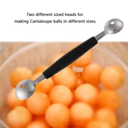 Rostfritt stål vattenmelon slicer - kniv - sked - set