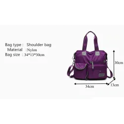 Waterdichte nylon - crossbody - schoudertasTassen