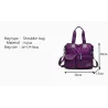 Vattentät nylon - crossbody - axelväska