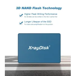 XrayDisk SSD 2,5 '' SATA3 - Dysk twardy - 60GB - 120GB - 128GB - 240GB - 256GB - 480GB - 512GBDyski twarde