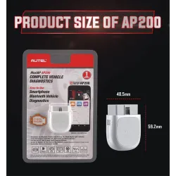 Autel AP200 - Bluetooth OBD2 -skanneri - koodilukija