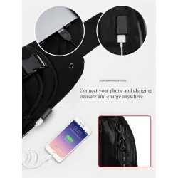 BolsosBolso de pecho / hombro Luminoso - mochila - puerto de carga USB