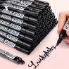 Marcatore di vernice permanente - Impermeabile - Nero - 5pcs - 10pcs
