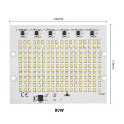 LED Chips Lampada - 220V - 10W - 20W - 30W - 50W - 100W
