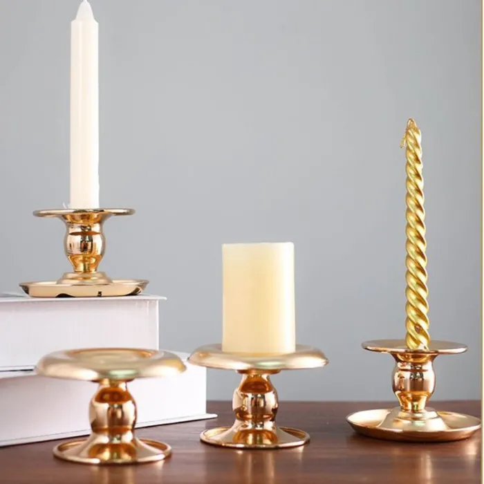 Suportes de vela nórdica - Suporte de candelabro