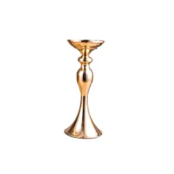 Suportes de vela de ouro - candelabro
