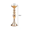 Suportes de vela de ouro - candelabro