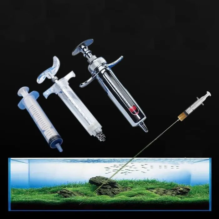 Akvarium - Växter - Heathy Fertilizer Flytande Syringe - Tank