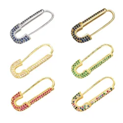 Broche de cristal doce - Multi cores